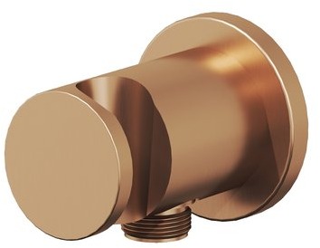 Отвод для душа настенный с держателем RAVAK 706.60 Rose Gold X07P708