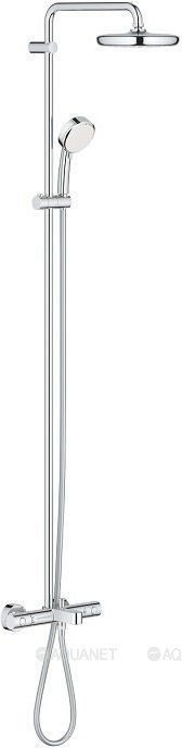 Душевая система для ванны GROHE Tempesta Cosmopolitan 210 с термостатом хром 26223001
