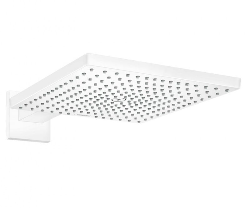 Верхний душ Hansgrohe Raindance E 300 1jet с держателем матовый белый 26238700