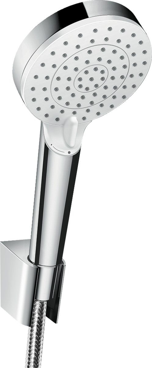 Душевой набор Hansgrohe Crometta Vario со шлангом 1.25 м белый/хром 26691400