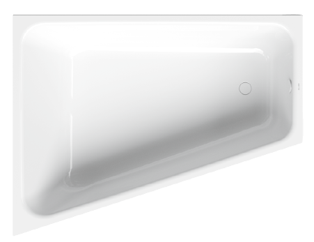 Ванна стальная Bette BetteSpace L 1700х1300х420 мм левая с антислипом BetteАнтислип Sense 1132-000 AS