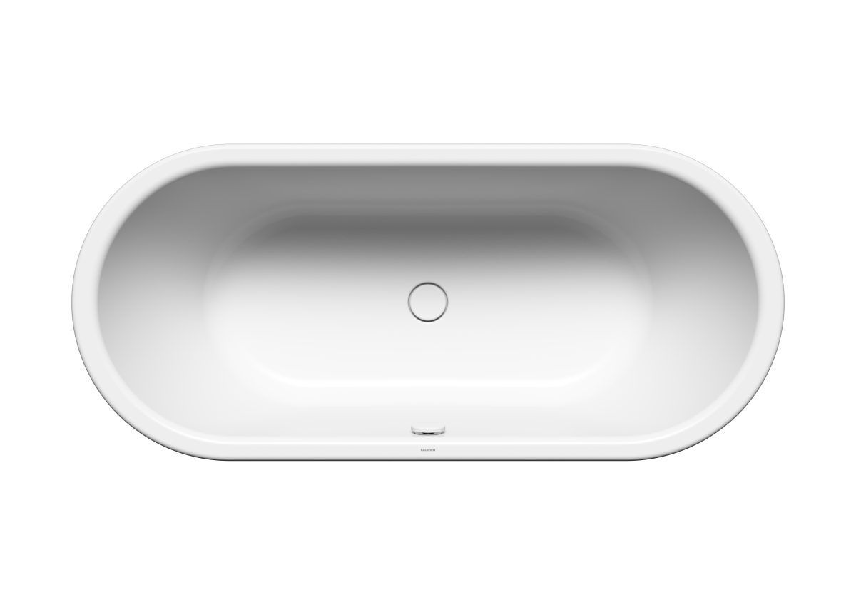 Ванна стальная KALDEWEI Centro Duo Oval Мод. 128 180х80 см белая 282800010001