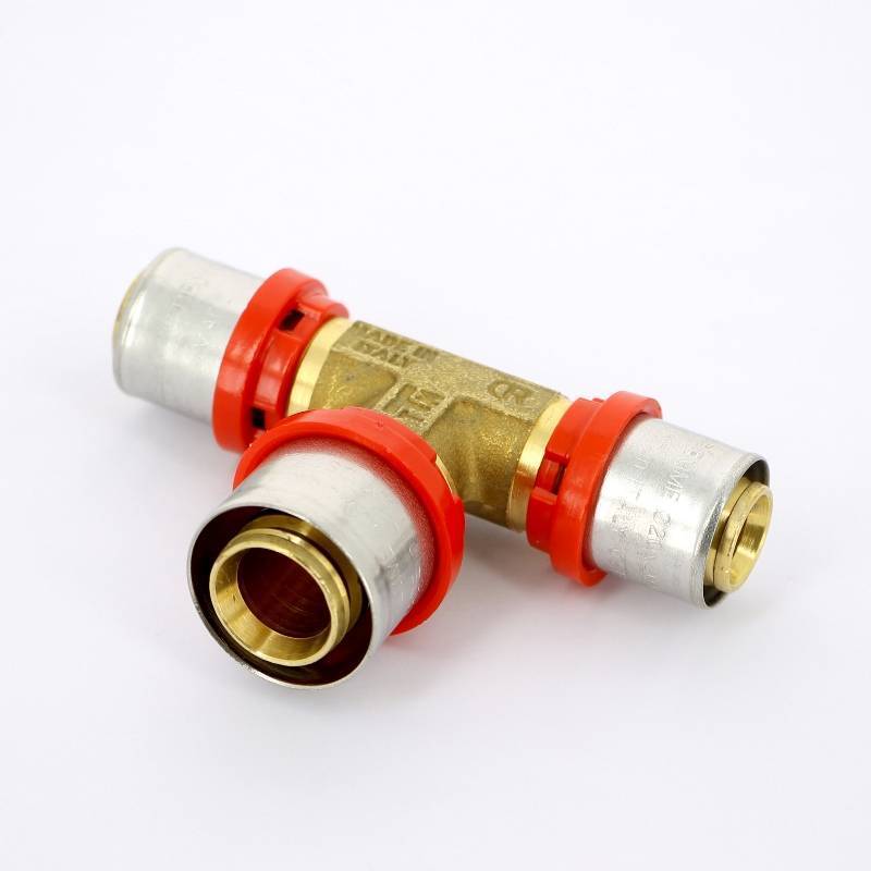 Тройник пресс Tiemme 26х16х16 мм 1650102