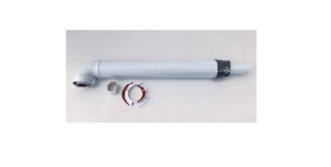 Комплект коаксиального дымохода STOUT универсальный Антилед 60/100 мм KIT00A