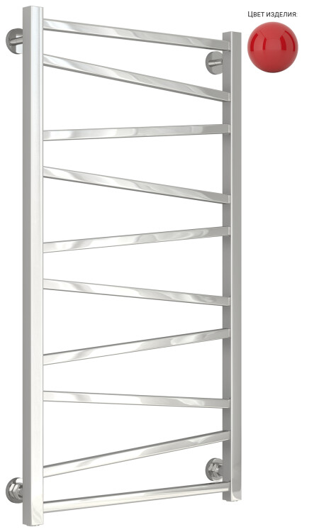 Полотенцесушитель водяной Сунержа Сирокко 1000х550 нижнее подключение RAL 3020 3020-0253-1050