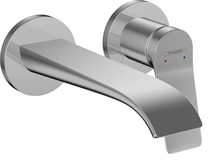 Смеситель для раковины Hansgrohe Vivenis настенный скрытого монтажа хром 75050000