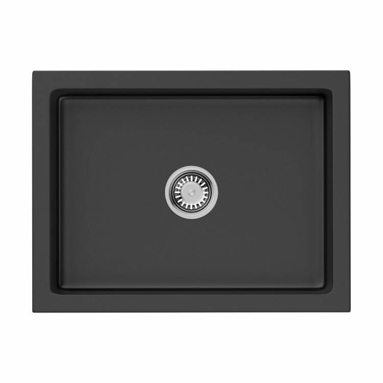 Кухонная мойка OMOIKIRI Mikura 60 610х460 мм черный 4997069