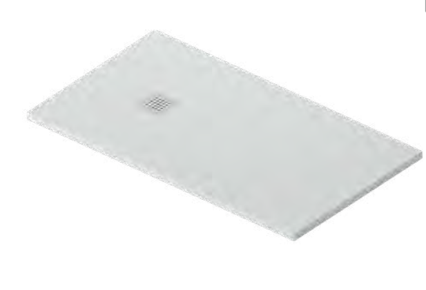 Душевой поддон Artceram Lapis Overview 1400x800x30 мм с антислипом цвет белый матовый PDR0280500