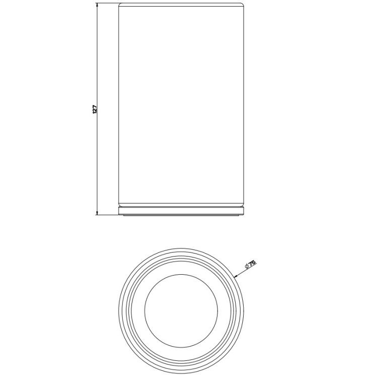 Стакан настольный Gessi Inciso 75x75x127 мм белый/Finox Brushed Nickel 58531149