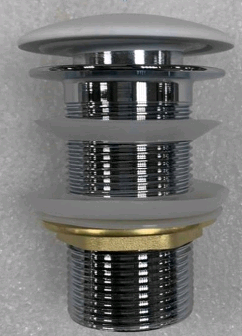 Донный клапан для раковины Salini D 501 белый глянцевый 161201G