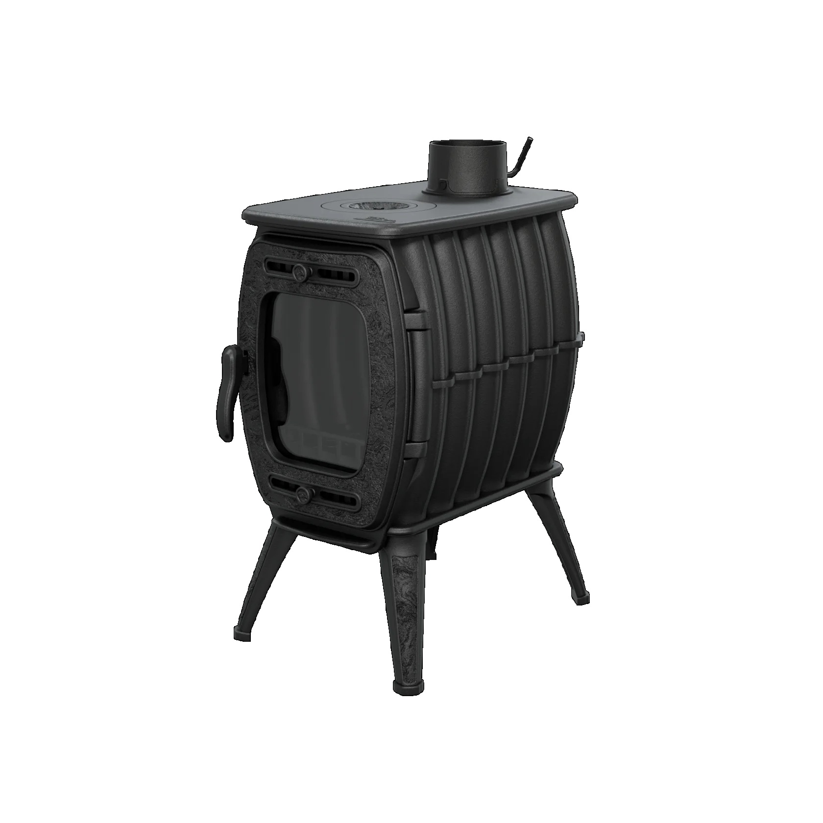 Печь-камин отопительно-варочная Бахта-2 чугунная Аp0492