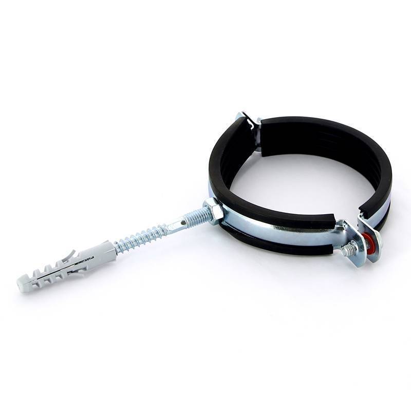 Хомут с резиновым уплотнителем, шпилькой и дюбелем Uni-Fitt 3 дюйма (87-92 мм) 850U9800