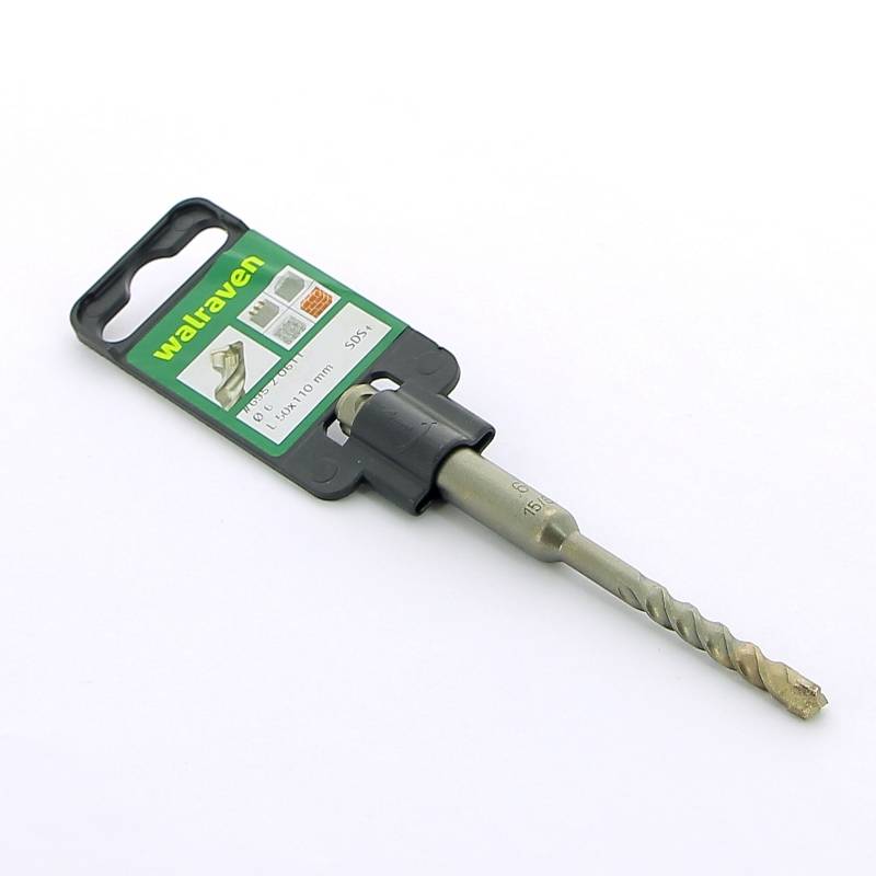 Бур по бетону Walraven WSDS+ M6x110 мм 3 режущие кромки 69520611