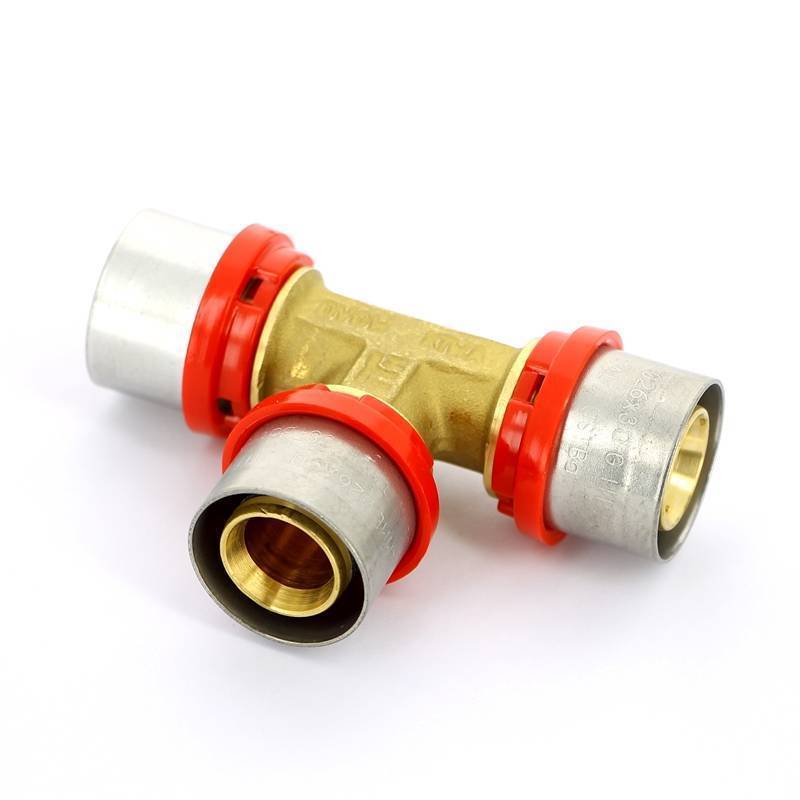 Тройник пресс Tiemme 26х26х26 мм 1650018