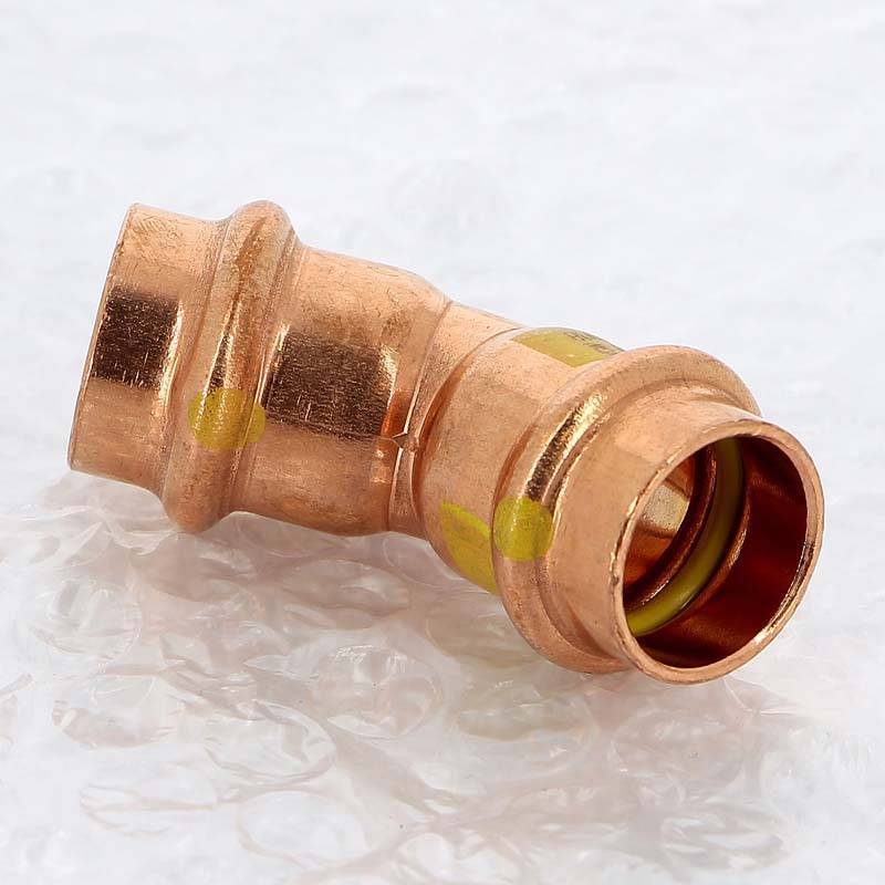 Угольник пресс 45° Viega Profipress G 18 мм медь 345617