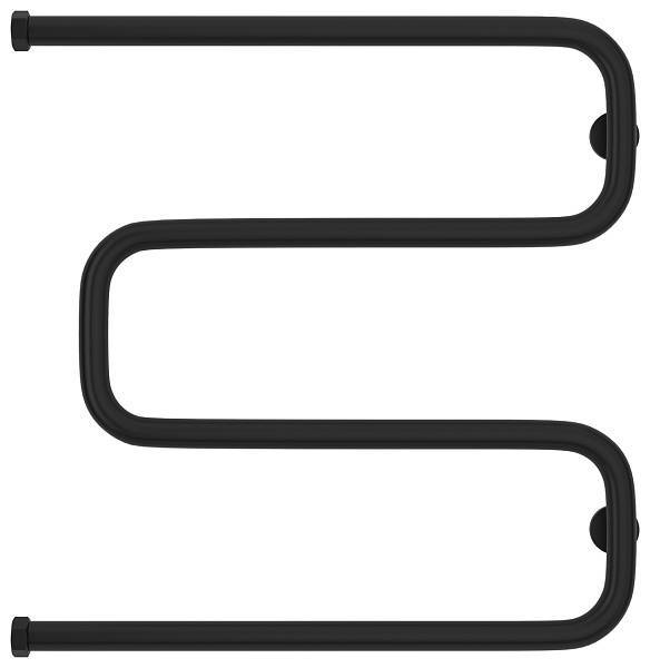 Полотенцесушитель водяной Сунержа Ш-образный 600х600 мм матовый черный 31-0014-6060