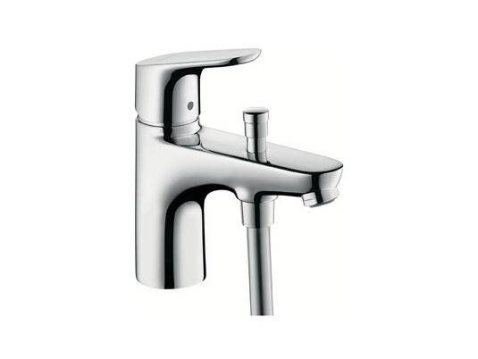 Смеситель для ванны Hansgrohe Focus E2 однорычажный на борт ванны хром 31930000
