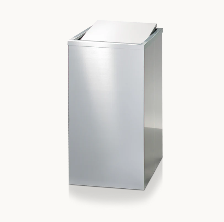 Корзина для белья Decor Walther 320x320x580 мм матовая нержавеющая сталь 0610976