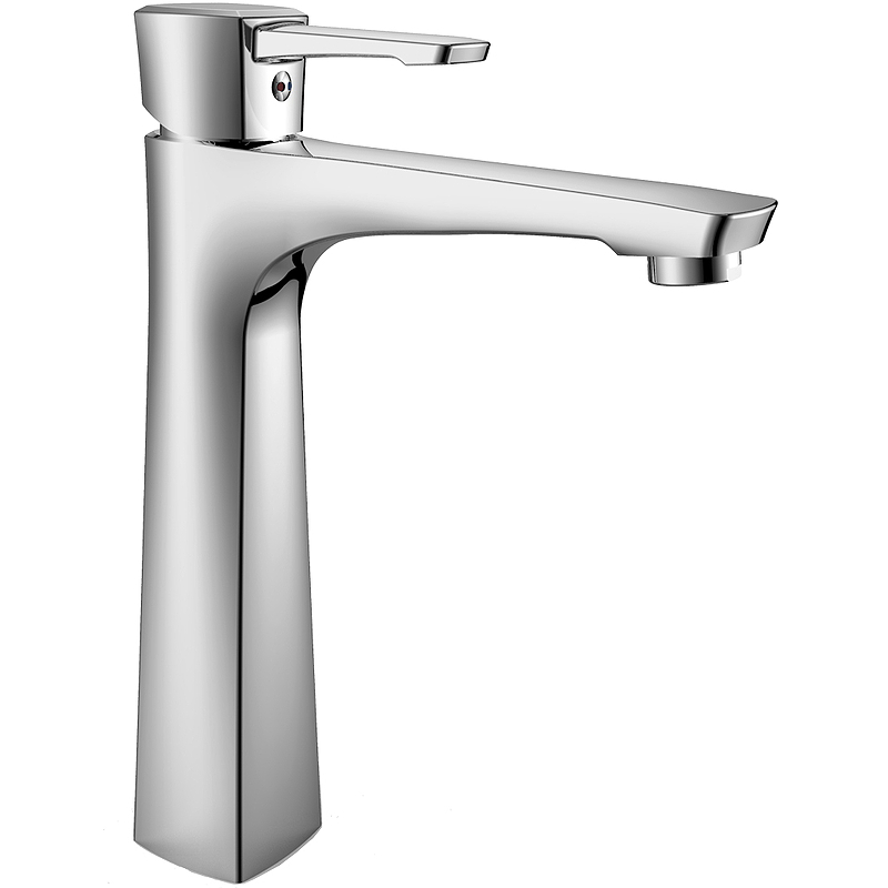 Смеситель для умывальника Lemark Evitta монолитный высокий хром LM0509C