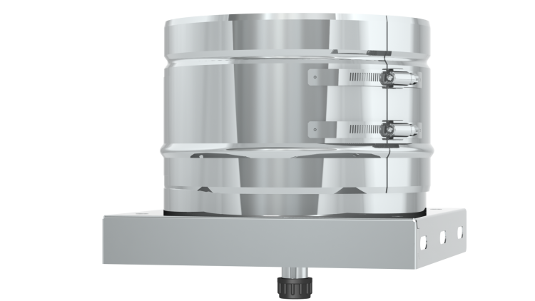 Пластина основания с нижним выпуском конденсата Jeremias DW-FU 200 мм DW05200