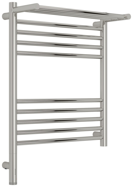 Полотенцесушитель электрический Сунержа Богема 3.1 с 1 полкой 724х532 мм МЭМ нижнее слева сталь 00-6006-6050
