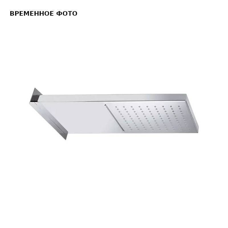 Верхний душ Remer настенный 50x20 см нержавеющая сталь 350SSCAX