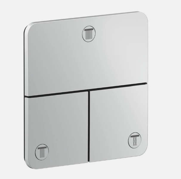 Вентиль переключающий AXOR Shower Select ID сталь 36781800