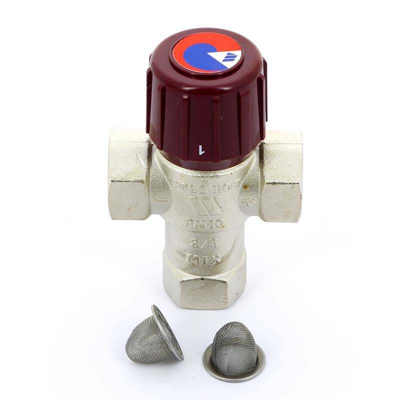 Термосмеситель Watts AQUAMIX 61C для ГВС 3/4 В 32-50 °C 10017418