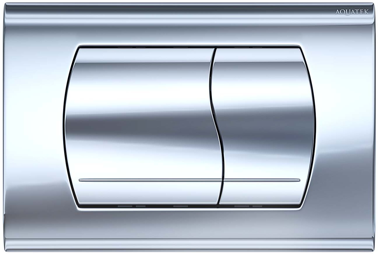 Панель смыва Kordi KDI-0000047 хром глянец прямоугольные кнопки KDI-0000047