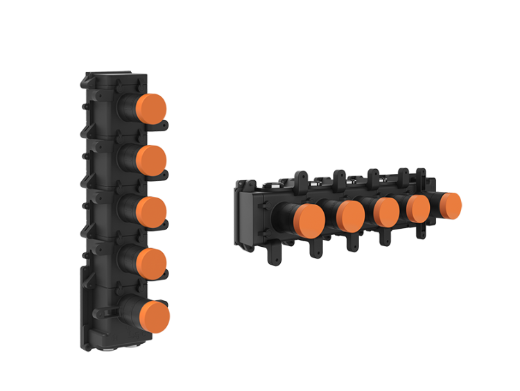 Внутренняя часть для термостатического смесителя Gessi на 4 выхода 09268031