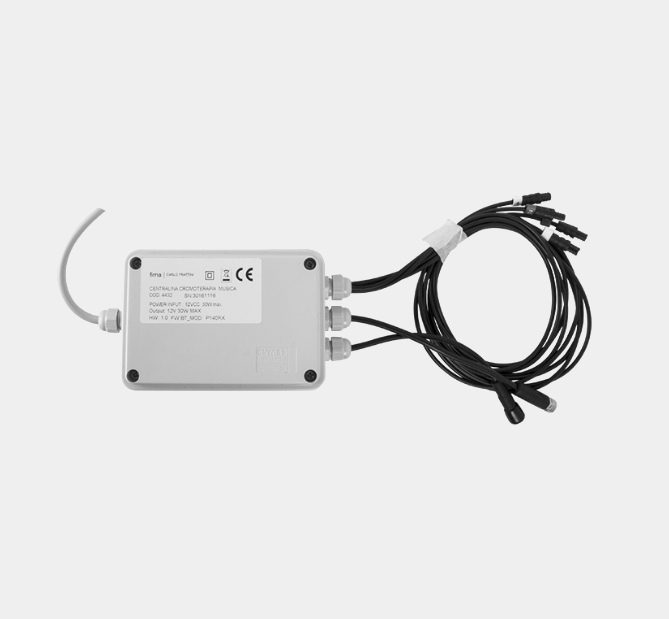 Блок контроля Fima Carlo Frattini Showerhead для хромотерапии и аудио/bluetooth F2801
