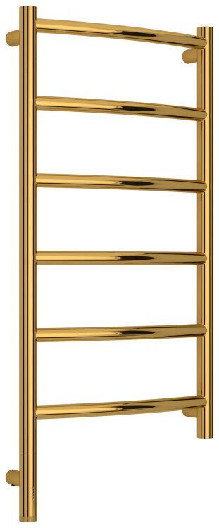 Полотенцесушитель электрический Сунержа Галант 3.1 800x400 мм МЭМ нижнее слева золото 0360008040