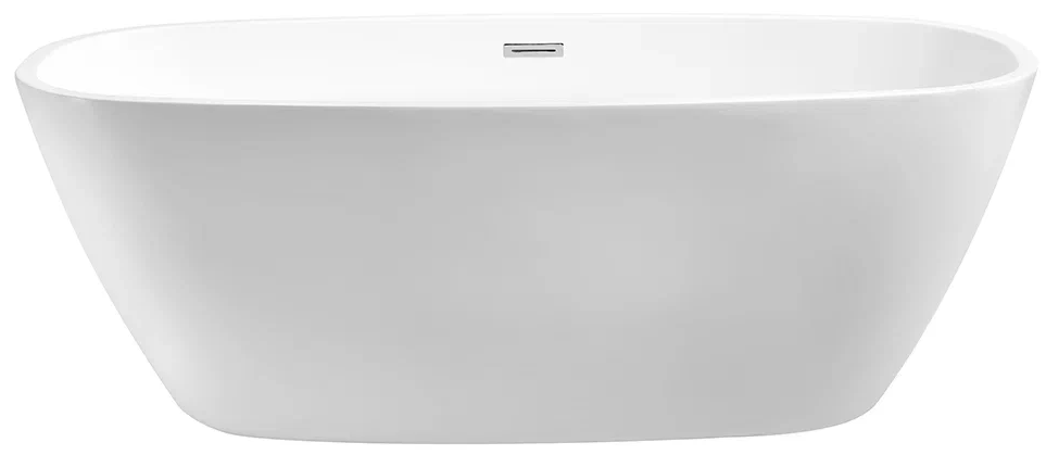 Ванна акриловая отдельностоящая Aquanet ТЕРА 1700x780x590 мм со сливом и ножками AQ-128778Wt