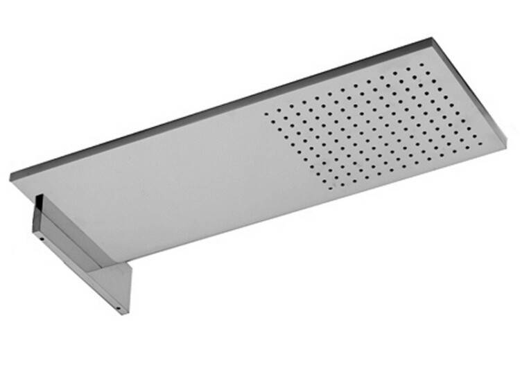 Верхний душ Fantini AK/25 180x490 мм Matt Gun Metal PVD 86P58036B