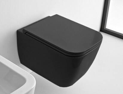 Унитаз подвесной Scarabeo Teorema 2.0 360x520x350 мм BIOKER Ardesia 5126CL49BK