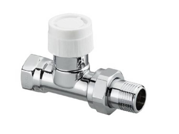 Вентиль Oventrop CV 9 Ду 15 1/2 проходной хромированный 1162154