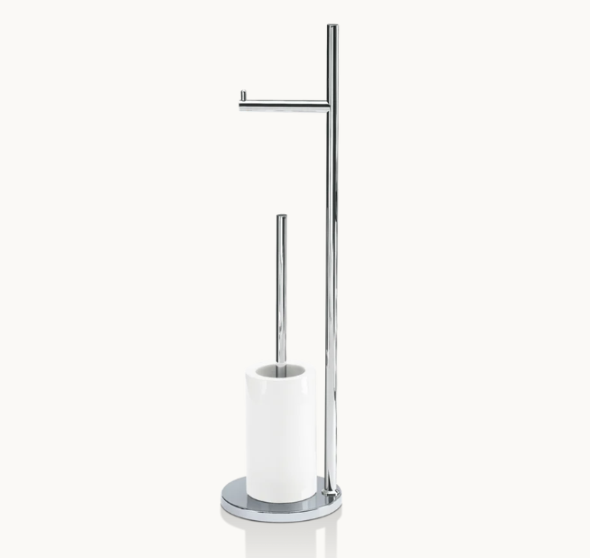 Туалетный гарнитур Decor Walther DW 6700 хром/белый фарфор 0838400