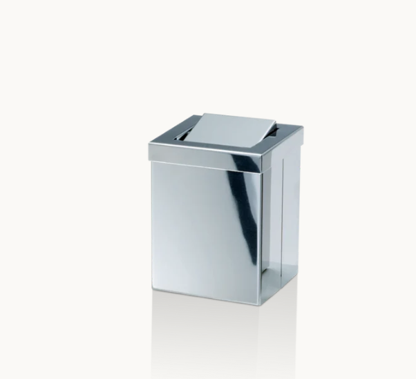 Контейнер для мусора Decor Walther DW 1130 120x120x150 мм Stainless Steel Polished 0611170
