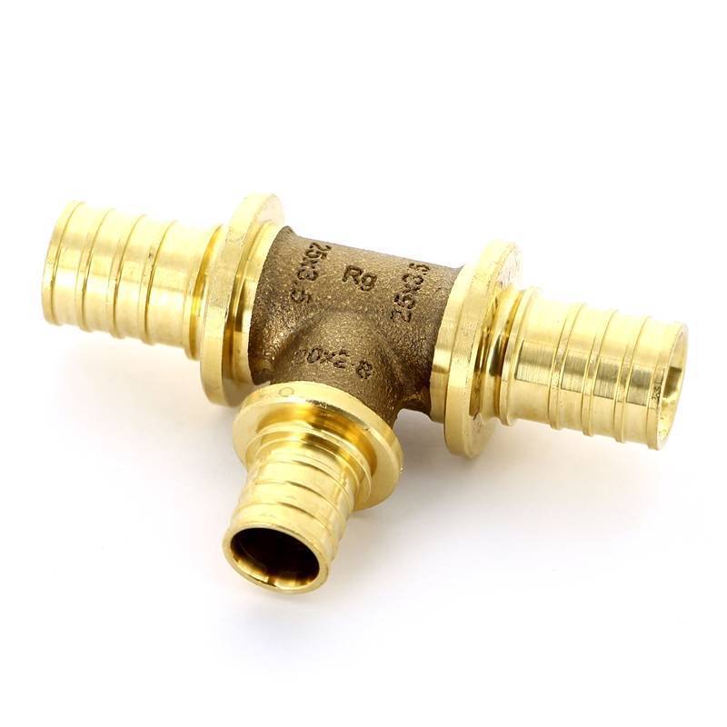 Тройник надвижной REHAU RAUTITAN RX 25х20х20 мм бронза 1377744