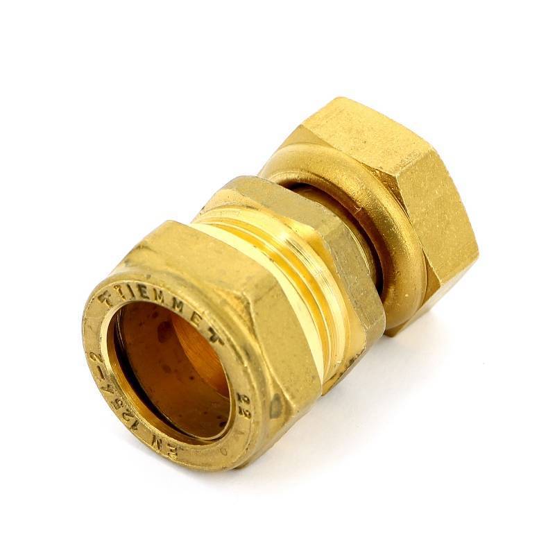 Муфта обжимная с накидной гайкой Tiemme 22х3/4 1100143