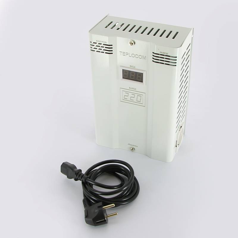 Стабилизатор напряжения Бастион TEPLOCOM ST-600 INVERTOR инверторный 687