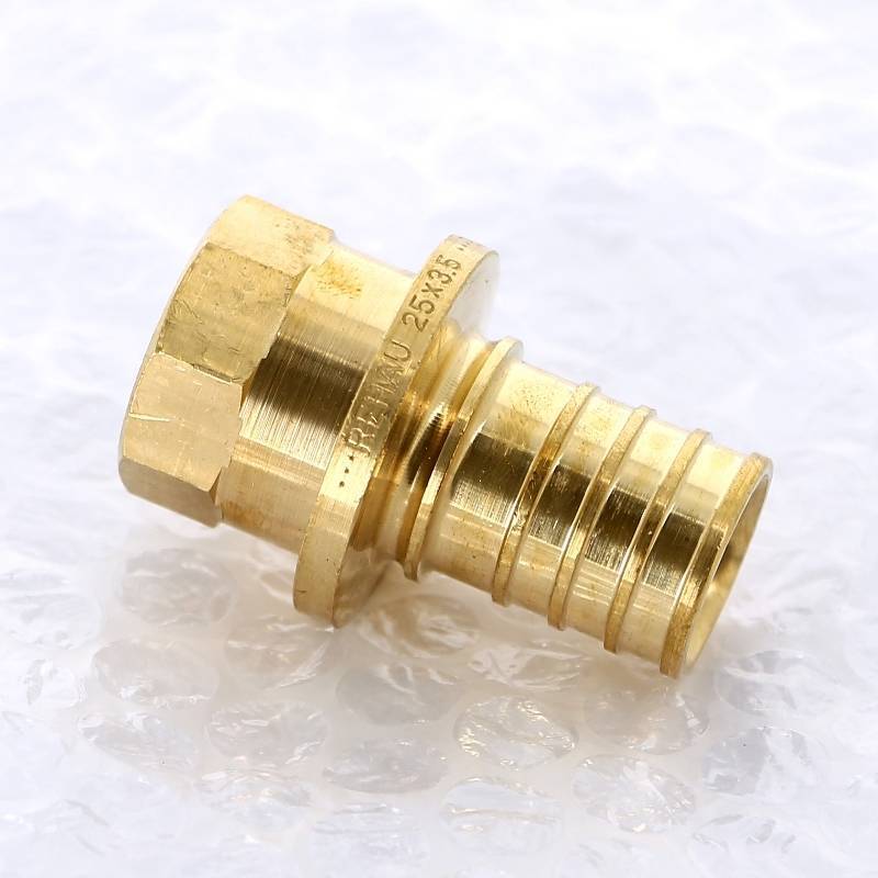 Муфта с накидной гайкой Rehau Rautitan RX+ 25х1/2 бронза 366070