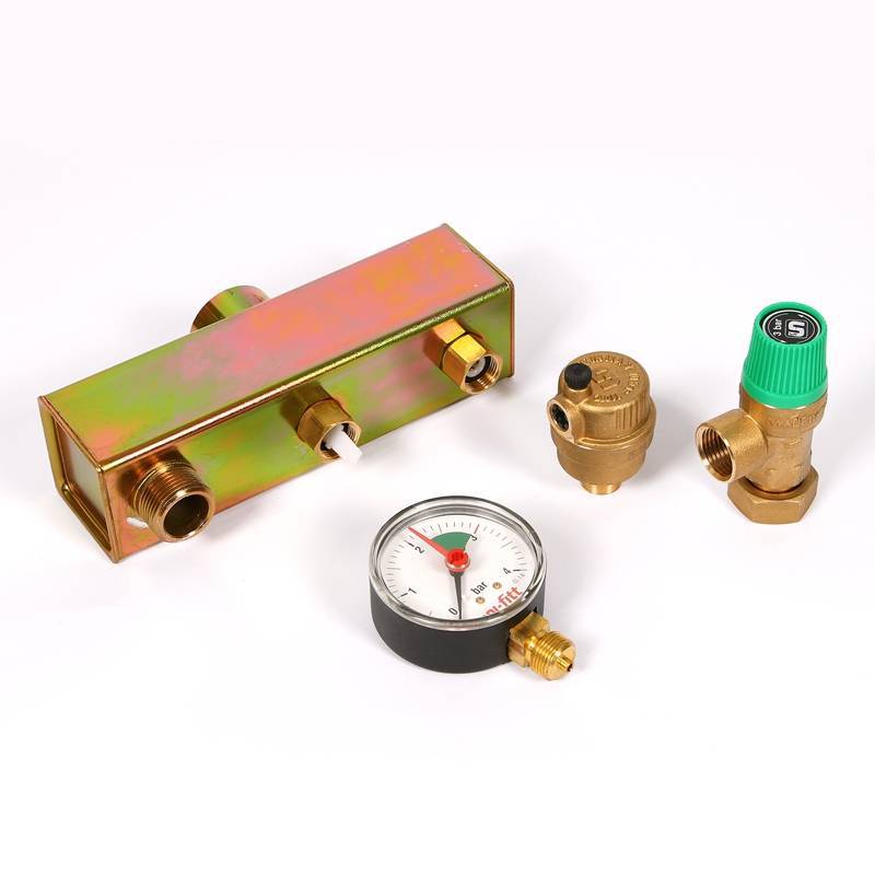 Группа безопасности котла Uni-Fitt до 50 кВт 1 3 бар сталь 250A4530