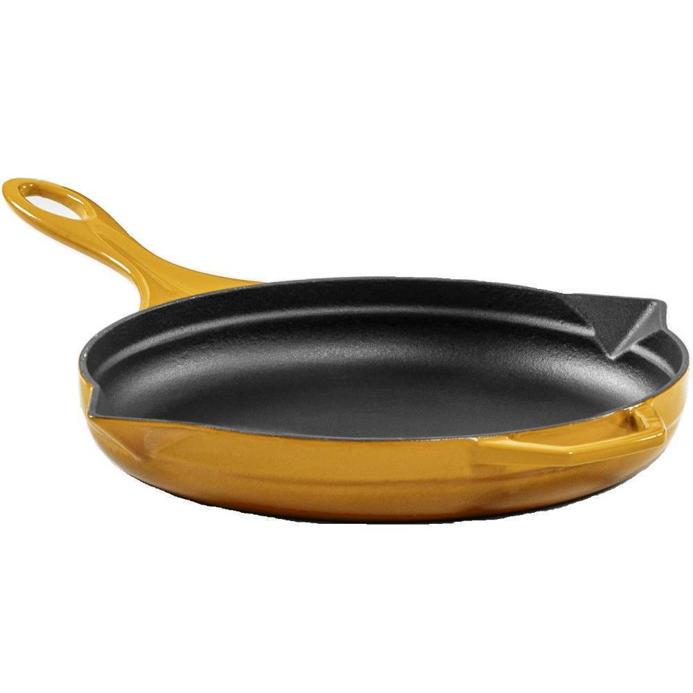 Сковорода чугунная Hosseven HS Y KTV 28 YELLOW 28 см А722528
