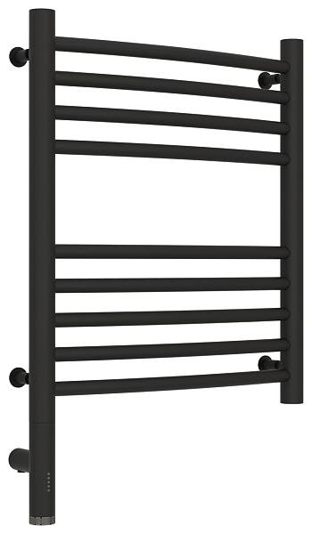 Полотенцесушитель электрический Сунержа Богема 3.0 выгнутая 400x500 мм левый темный титан муар 15-5802-5040