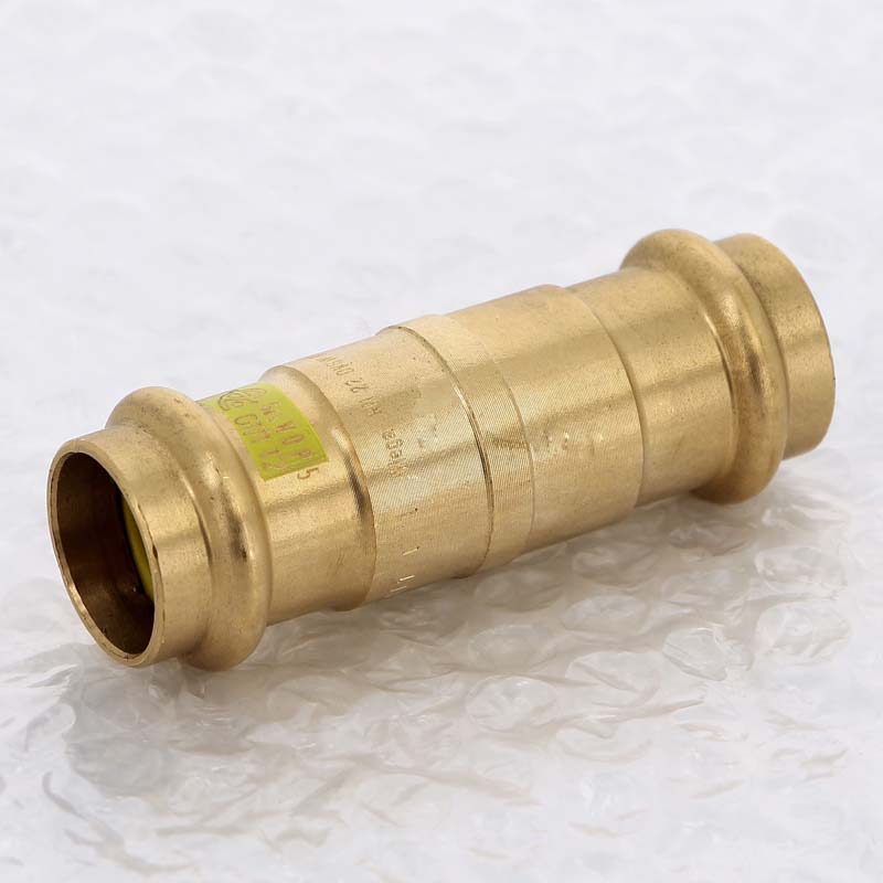 Муфта надвижная пресс Viega Profipress G 22 мм бронза 394189