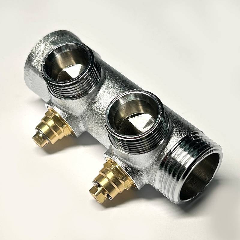 Коллектор регулирующий FAR 2 выхода 1 x 3/4 HP-BP Евроконус 45 мм 414C4320