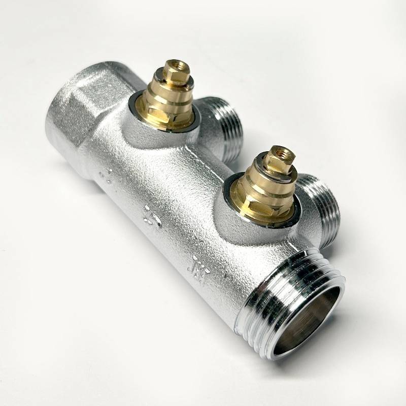 Коллектор регулирующий FAR 2 выхода 1 x 3/4 HP-BP Евроконус 45 мм 414C4320