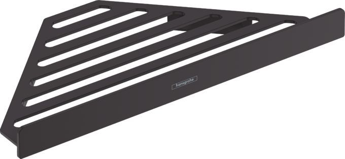 Полка угловая Hansgrohe AddStoris матовый черный 41741670