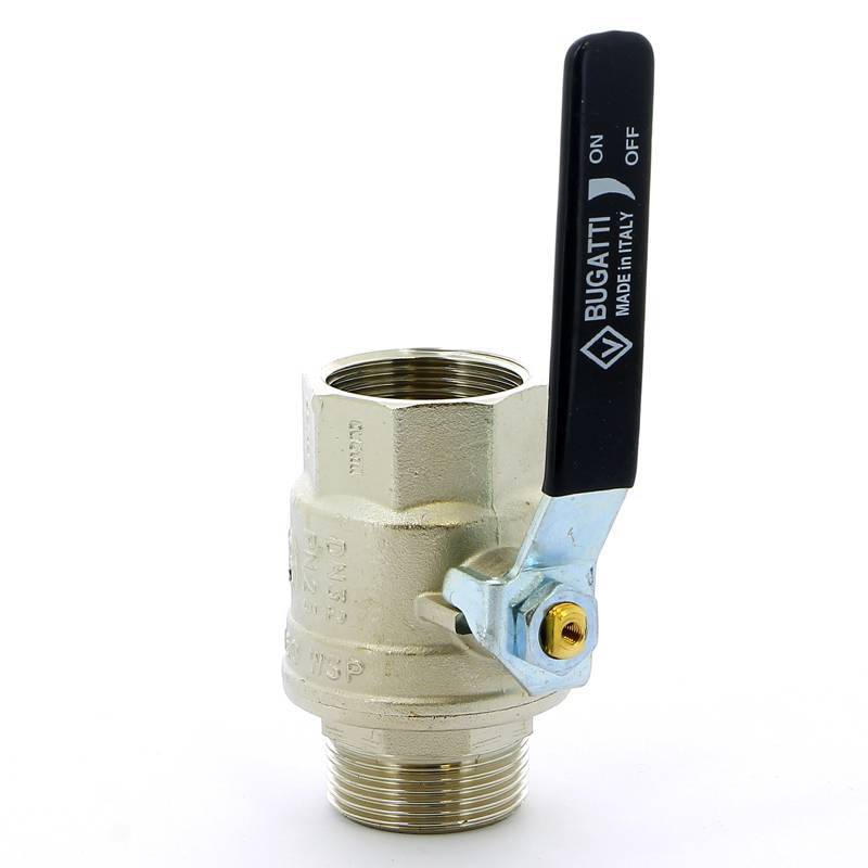 Кран шаровой Bugatti OREGON НВ рычаг 1 1/4 3060107